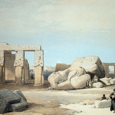 Le Ramesseum d'antan