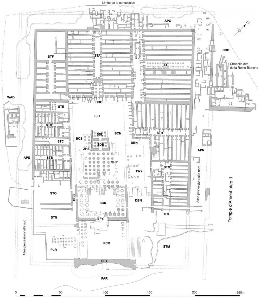 Plan ramesseum